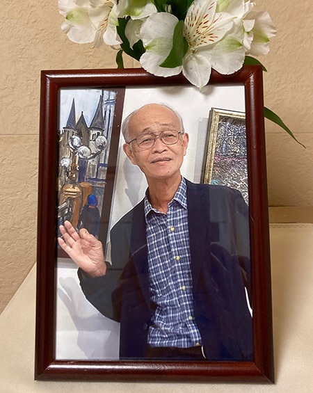 内村さん遺影